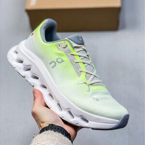 On Running Cloudsurfer Cushioning Low-Top Running Shoes Green